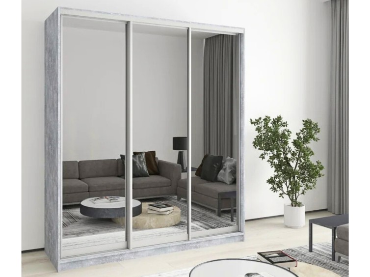 Шафа-купе Стандарт 10.1 тридверна H-210 2 