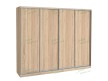 Шкаф-купе Стандарт 9 четырехдверный Н-210 19