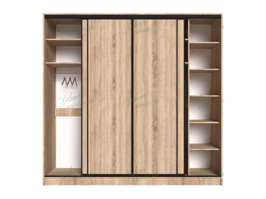 Шкаф-купе Стандарт 9 четырехдверный Н-210 4 