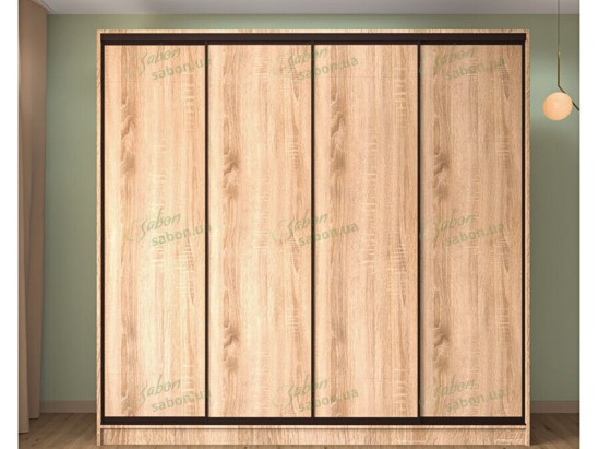 Шафа-купе Стандарт 9 чотирьохдверна H-220 4 