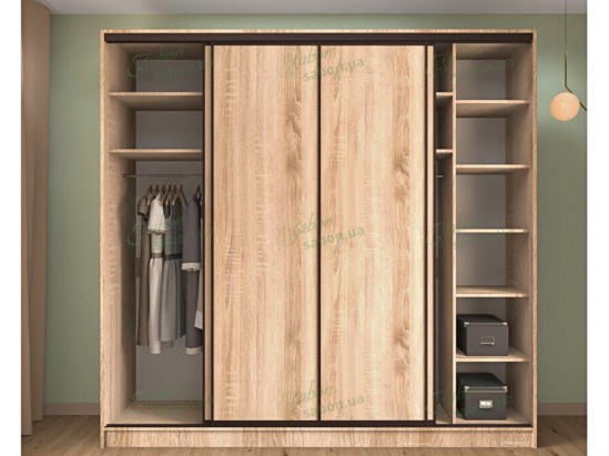 Шафа-купе Стандарт 9 чотирьохдверна H-220 1