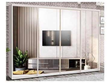 Шкаф-купе Стандарт 10.1 четырехдверный H-210