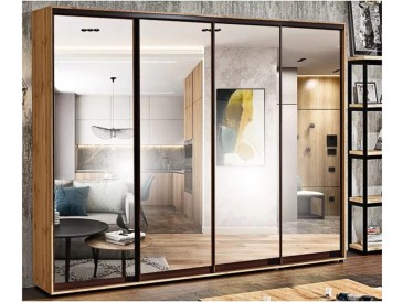 Шкаф-купе Стандарт 10.1 четырехдверный H-220