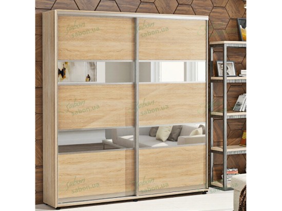 Шафа-купе Стандарт 25.1 дводверна H-210 4 