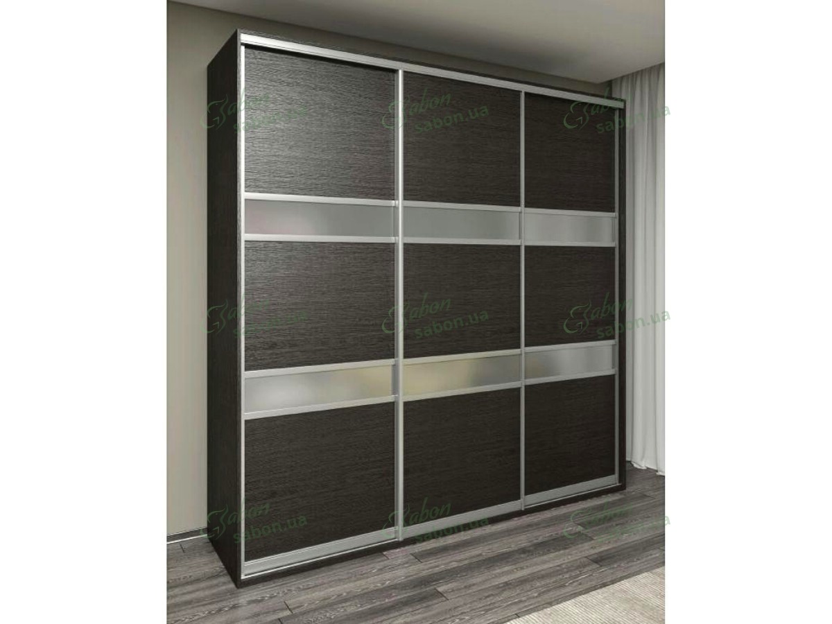 Шкаф-купе Стандарт 25.1 трехдверный H-240