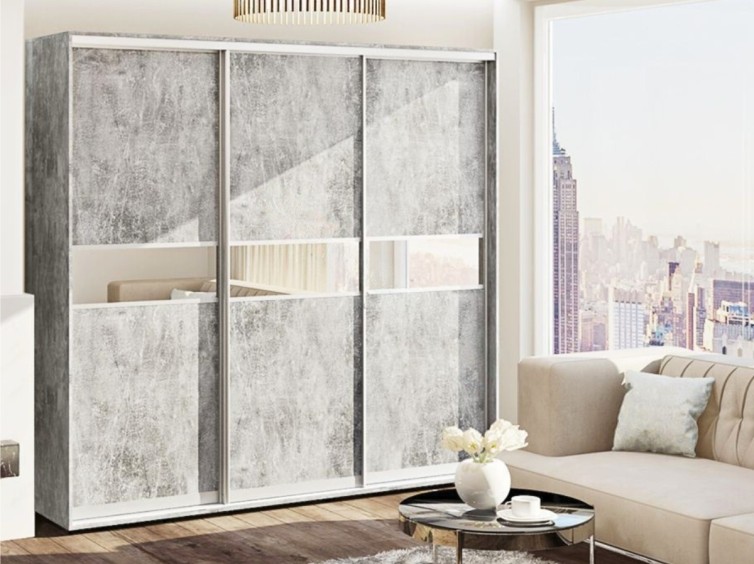 Шкаф-купе Стандарт 5.4 трехдверный H-220 3 