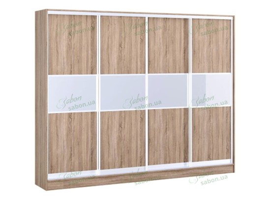 Шкаф-купе Стандарт 5.4 четырехдверный H-220 1