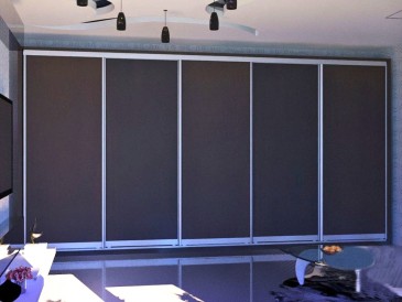 Шкаф-купе Стандарт 9 пятидверный H-240