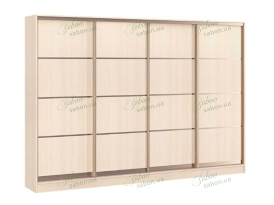 Шкаф-купе Стандарт 7.9 четырехдверный H-210 2 