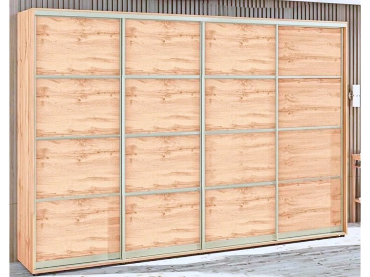 Шкаф-купе Стандарт 7.9 четырехдверный H-210 4 