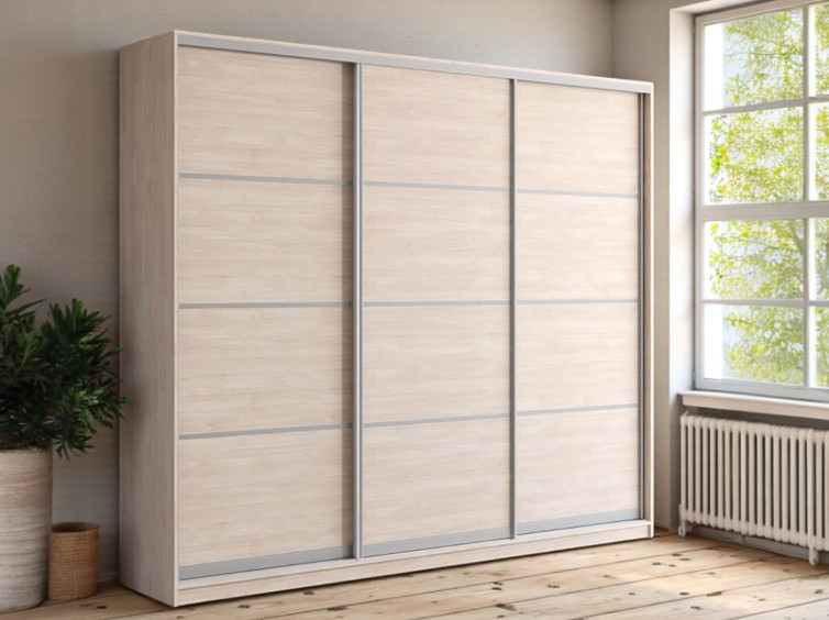 Шкаф-купе Стандарт 7.9 трехдверный H-220 1