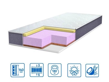 Ортопедичний матрац BRAVE memory cocos