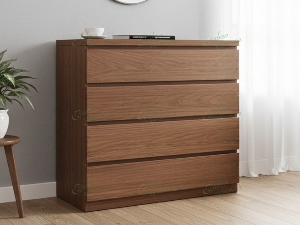 Комод 01 вільха з натурального дерева