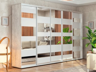 Шафа-купе Стандарт 10.4 п'ятидверна H-240