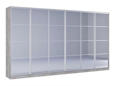 Шкаф-купе Стандарт 7.1 шестидверный H-210