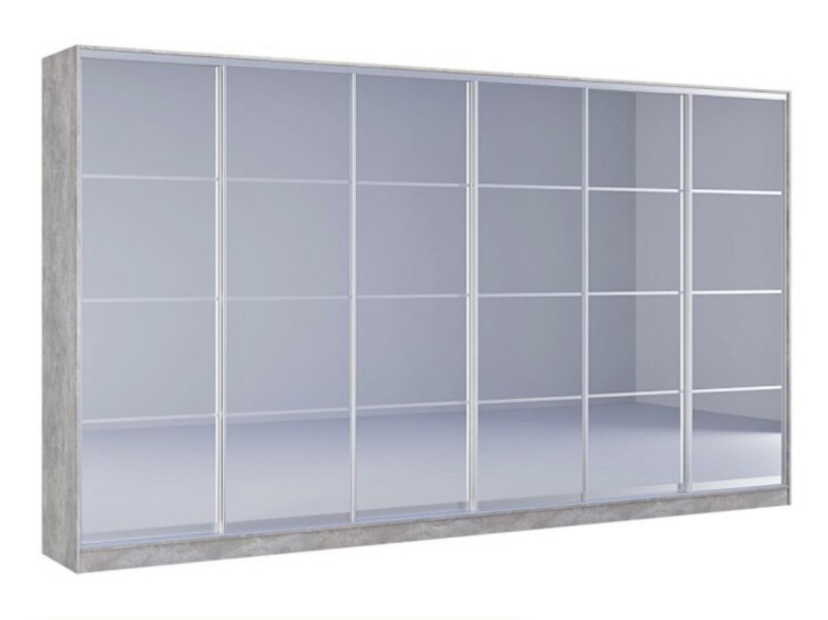 Шкаф-купе Стандарт 7.1 шестидверный H-210 1