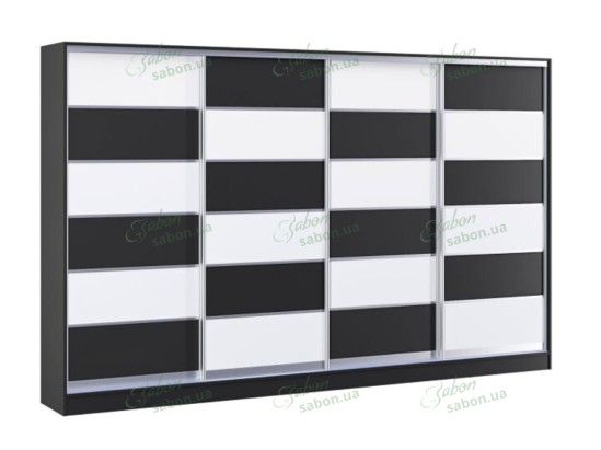 Шкаф-купе Стандарт 4.1 четырехдверный H-220 1