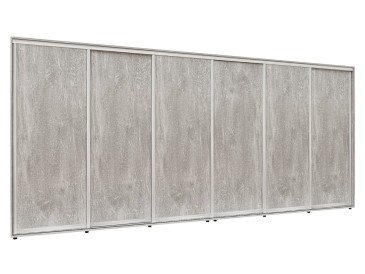 Шкаф-купе Стандарт 9 шестидверный H-240