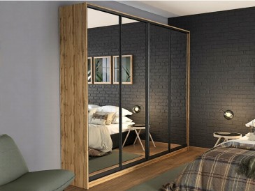 Шкаф-купе Стандарт 10.5 четырехдверный H-220