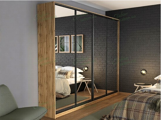 Шафа-купе Стандарт 10.5 чотиридверна H-220 1