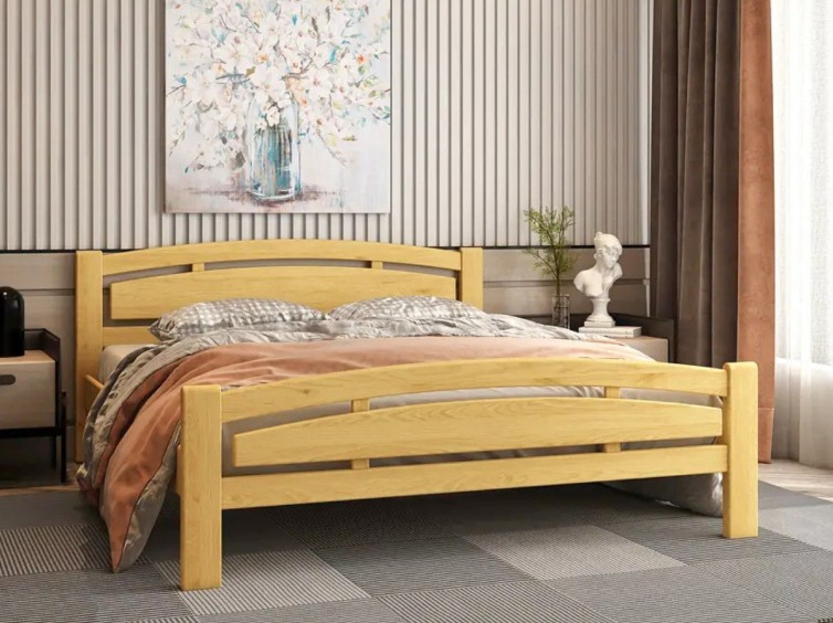 Деревянная кровать Модерн 8 