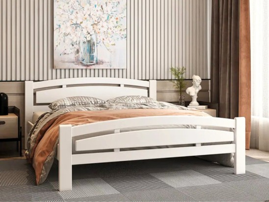 Дерев'яне ліжко Модерн 2