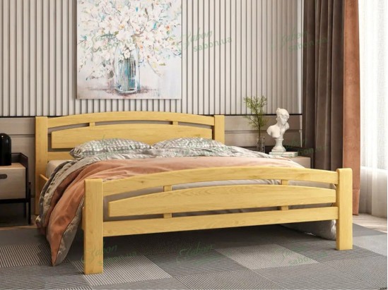 Дерев'яне ліжко Модерн 8 