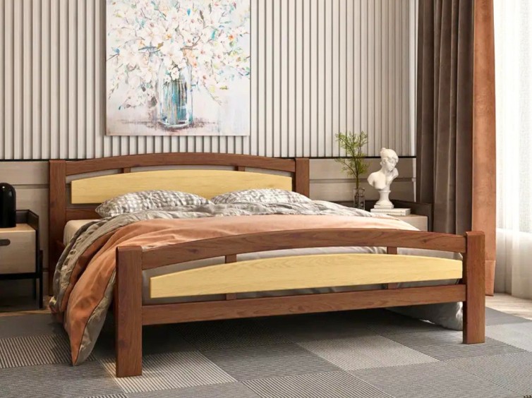 Деревянная кровать Модерн 9 