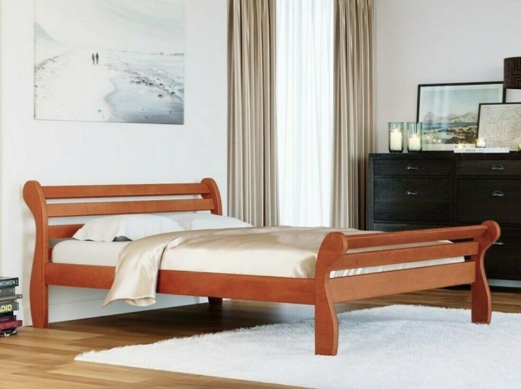 Дерев'яне ліжко Верона БЕД 1