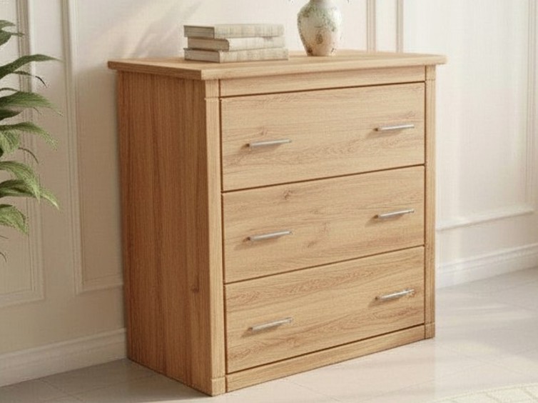 Комод Модена-3 з натурального дерева 8 