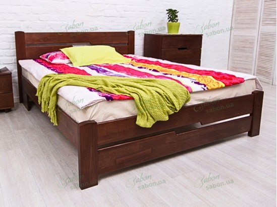 Дерев'яне ліжко Айріс Люкс 7 