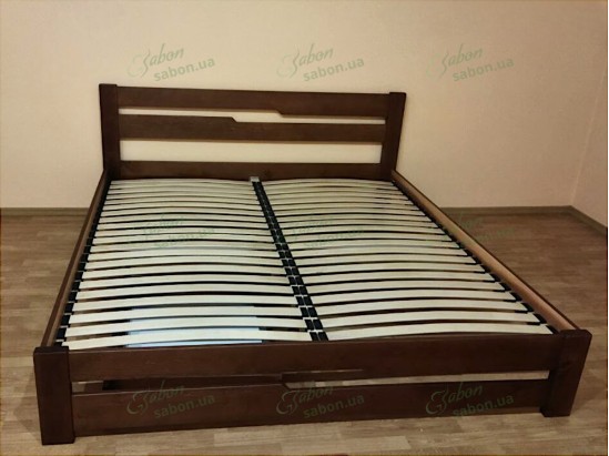 Дерев'яне ліжко Айріс Люкс 1