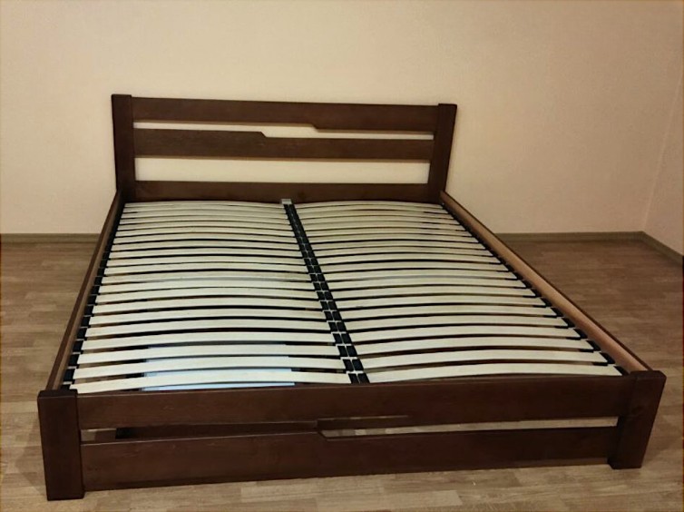 Дерев'яне ліжко Айріс Люкс 1