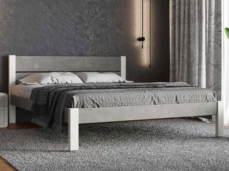 Деревянная кровать Лофт-2 1