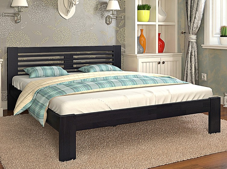 Дерев'яне ліжко Шопен 5 