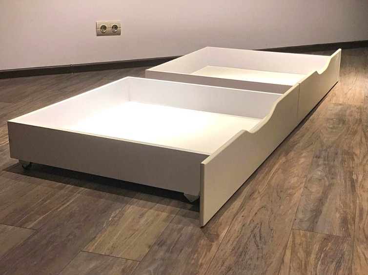 Детская кровать Аврора из натурального дерева 16 