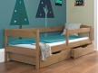 Детская кровать Мартель из натурального дерева 16