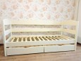Детская кровать Нота Люкс из натурального дерева 14