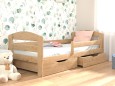 Детская кровать Винни из натурального дерева 15