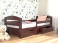 Детская кровать Винни из натурального дерева 19