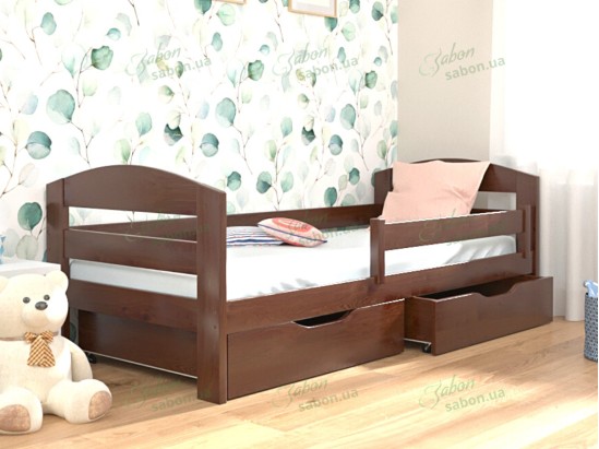 Дитяче ліжко Вінні з натурального дерева 8 