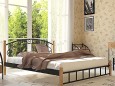 Металлическая кровать Афина Дерево 12