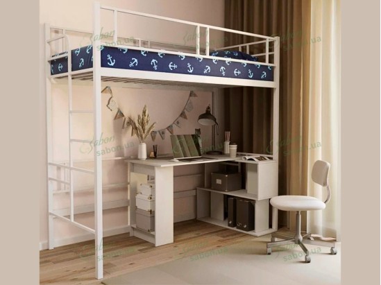 Металеве двоярусне ліжко-горище Дабл Горище 2 