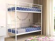 Металлическая двухярусная кровать Дабл 2