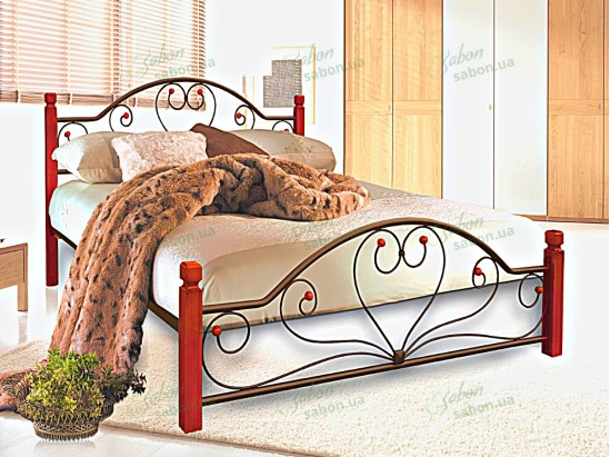 Металеве ліжко Джоконда Дерево 2