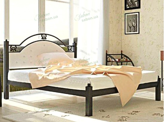Металлическая кровать Эсмеральда Люкс 2