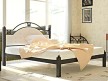 Металлическая кровать Эсмеральда Люкс 2
