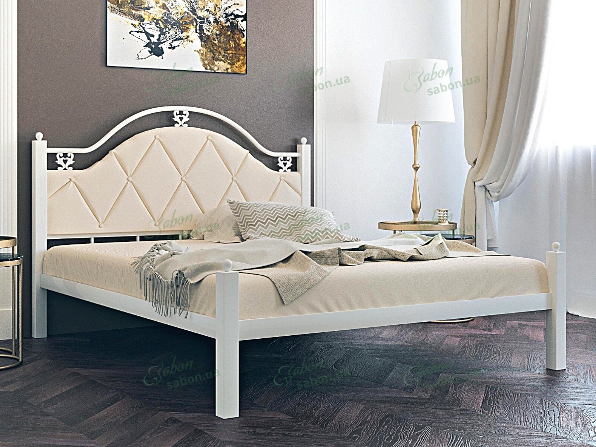 Металлическая кровать Эсмеральда Люкс Металлическая кровать Эсмеральда Люкс