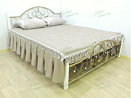 Металлическая кровать Жозефина Дерево 2
