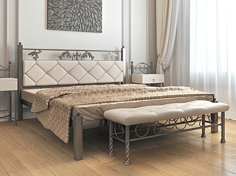 Металлическая кровать Стелла 1